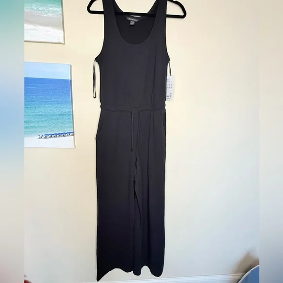Athleta coaster lux sleeveless wide leg jumpsuit - Picture 3 of 6